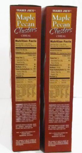 Trader Joe's Maple Pecan Clusters Cereal, 20 Ounce (Pack of 2)
