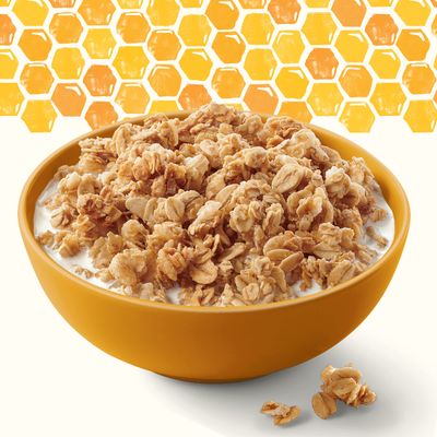 Cascadian Farm Organic Granola, Oats and Honey Cereal, Resealable Pouch, 11 oz.