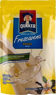Quaker FrescAvena Vanilla Flavor Oat Beverage Mix, 11.1-Ounce Package