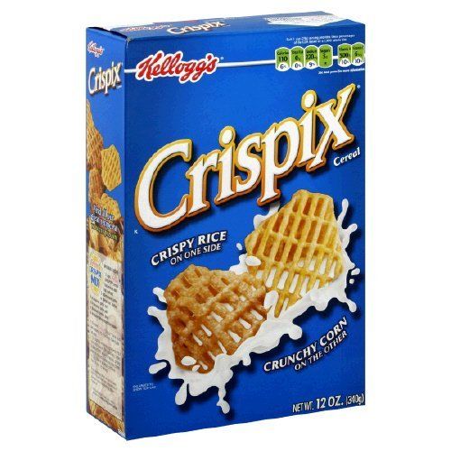 Crispix Corn &amp; Rice Cereal, 12-ounce Boxes (Pack of 3)
