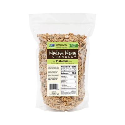 Hudson Henry Granola, Pistachio - 2.5lb Bulk Bag | Non-GMO Project Verified, Gluten Free