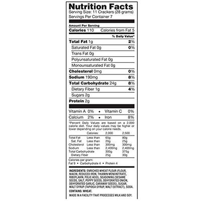 Snack Factory Pretzel Crisp Everything