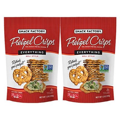 Snack Factory Pretzel Crisp Everything