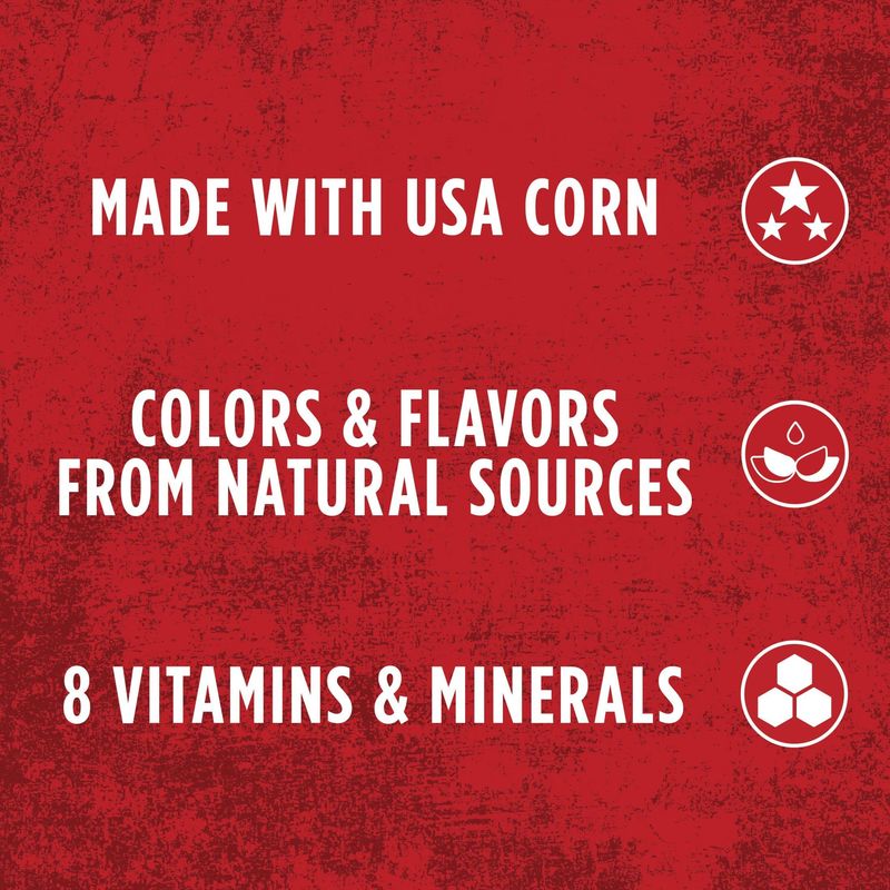 Kellogg's Corn Pops Cold Breakfast Cereal Cups, 8 Vitamins and Minerals, Kids Snacks, Original (12 Cups)