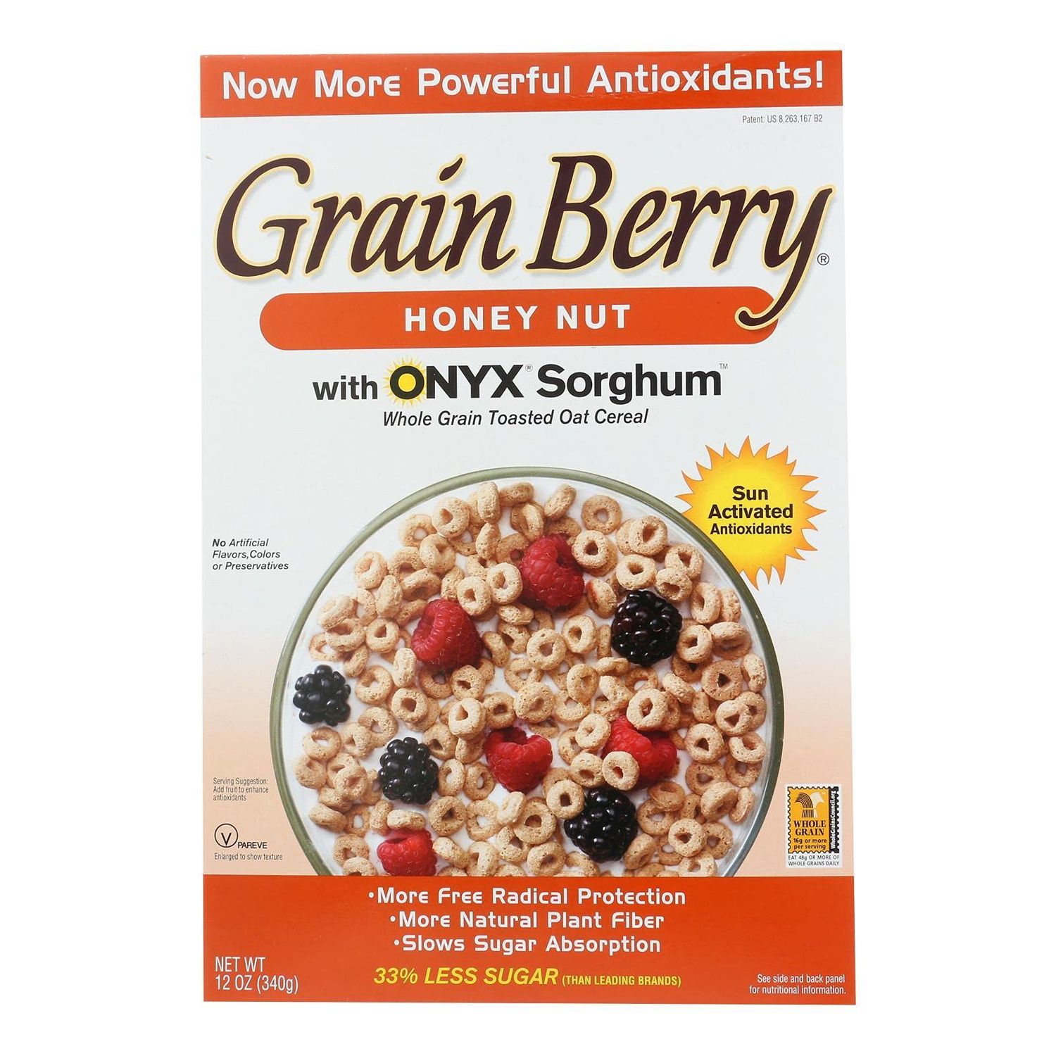 Grain Berry Cereal, HONEY NUT OATS, (The Silver Palate), 12 OZ (Pack of 6)6