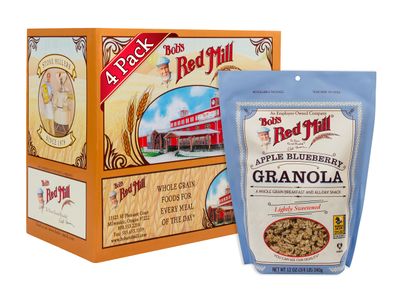 Bob&#39;s Red Mill Apple Blueberry Granola, 12-ounce (Pack of 4)