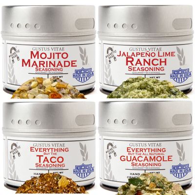Everything But The Taco Night Collection 4 Gourmet All Natural Spice Blends