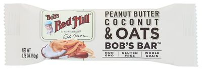 Bob&#39;s Red Mill Bar Oat Pnt Btr Coconut, 1.76 Oz (Pack of 12)