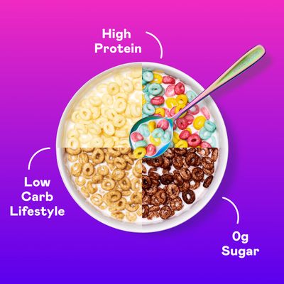 Magic Spoon Cereal, Variety 4-Pack of Cereal - Keto &amp; Low Carb Lifestyles, Gluten &amp; Grain Free, High Protein, 0g Sugar
