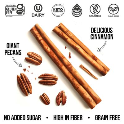 TGB Cinnamon Keto Granola | 1g Net Carb Cereal | Gluten Free Low Carb Nut Snack, 10 Ounces
