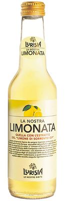 Lurisia La Nostra Limonata, Carbonated Lemon Beverage - 9.3 oz (12 Glass Bottles)
