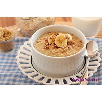 ProtiDIET High Protein Banana Nut Oatmeal - Gluten Free, Rich in Fiber, Low Sugar - Easy to Digest, Healthy, and Nutritious Breakfast Protein Oatmeal - 7 Instant Oatmeal Packets