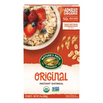 Nature&#39;s Path Organic Original Oatmeal, 14 oz (Pack of 6), Non-GMO