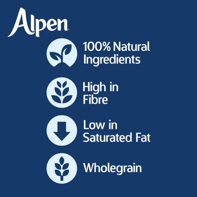 Alpen No Added Sugar Swiss Style Muesli, 550 g