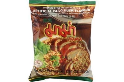 MAMA Oriental Style Instant Noodles (Artificial Pa-Lo Duck Flavor) - 1.94oz - 55g (Pack of 30) by MAMA