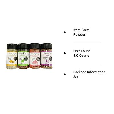 Simple Girl Gourmet Spice Set With Southwest Seasoning - Sugar Free - Vegan and Diabetic Friendly - Carb Free - Gluten Free - MSG Free - Compatible With...