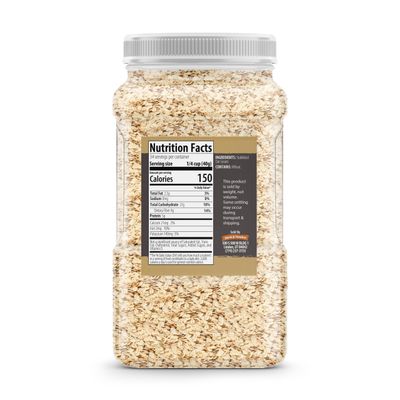 Birch &amp; Meadow Quick Oats, 3 lb, Whole Grain, Hearty Ingredient, Breakfast &amp; Dessert