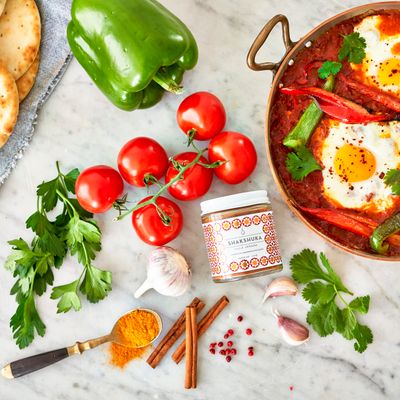 Villa Jerada, Shakshuka Spice Seasoning Mix Blend, Use on Eggs, Shakshuka, 1.76 oz (SHAKSHUKA - 1 JAR)