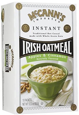 McCann&#39;s Instant Irish Oatmeal - Apple Cinnamon - 12.3 oz - 10 ct