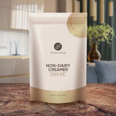 Boba Snob 18 oz Premium Non-Dairy Sugar for Delicious Bubble tea Boba Drinks
