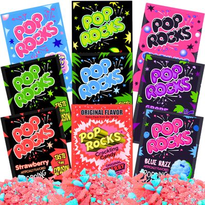 Pop Rocks Candy - 9 Flavors Pop Rocks Bulk Variety Pack by Gaudum - (9 Units, 1 of Each Flavor)