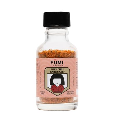 FMI Japanese Spicy Chili Garlic Salt - Premium Togarashi Seasoning Blend - Fried Garlic &amp; Onion, Red Pepper &amp; Parsley - 2.0 oz - Versatile All-Purpose Seasoning - Mildly Spicy Flavor Explosion
