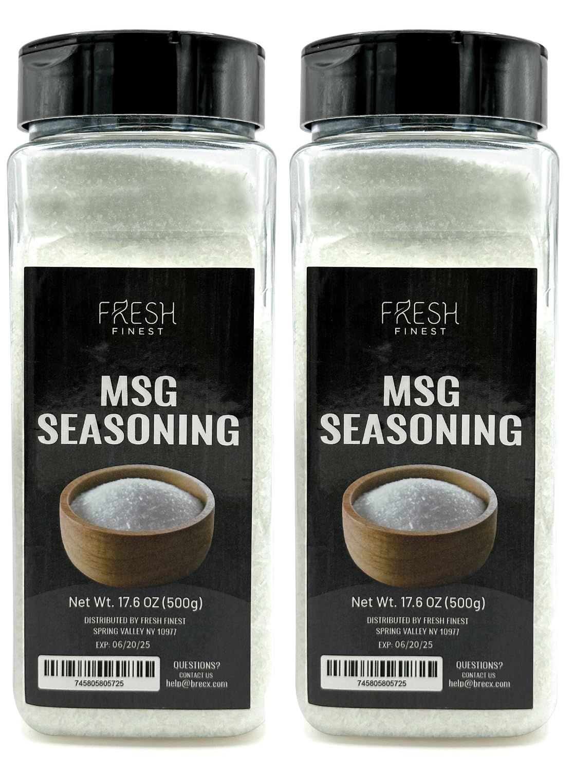 Fresh Finest Gourmet Spice - For Cooking, Baking, and Seasoning (MSG Seasoning 2 Pack)