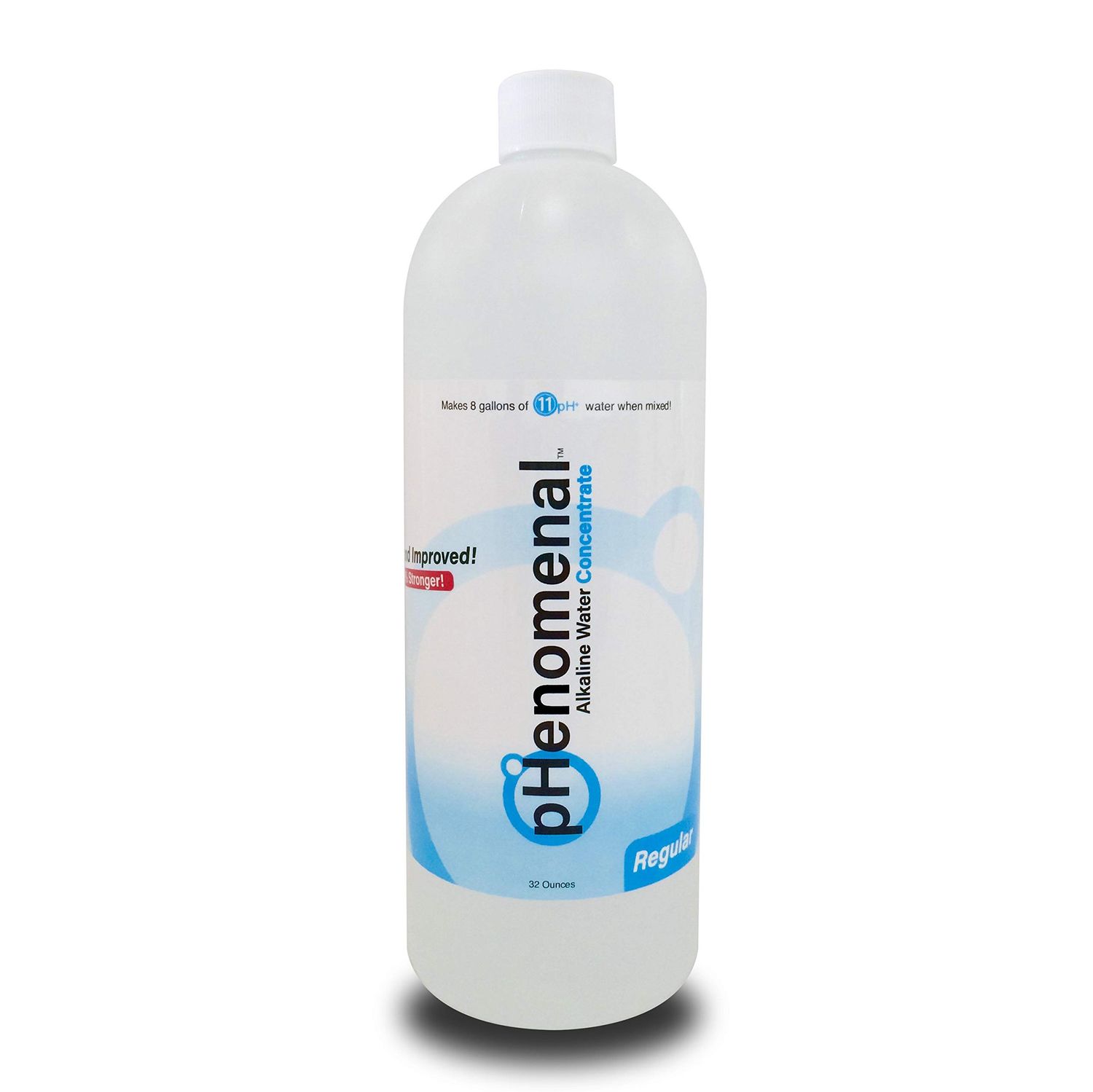 Phenomenal Alkaline Water Concentrate, Makes 8 Gallons of 11pH+ (Regular Tasteless 32 Oz Concentrate)