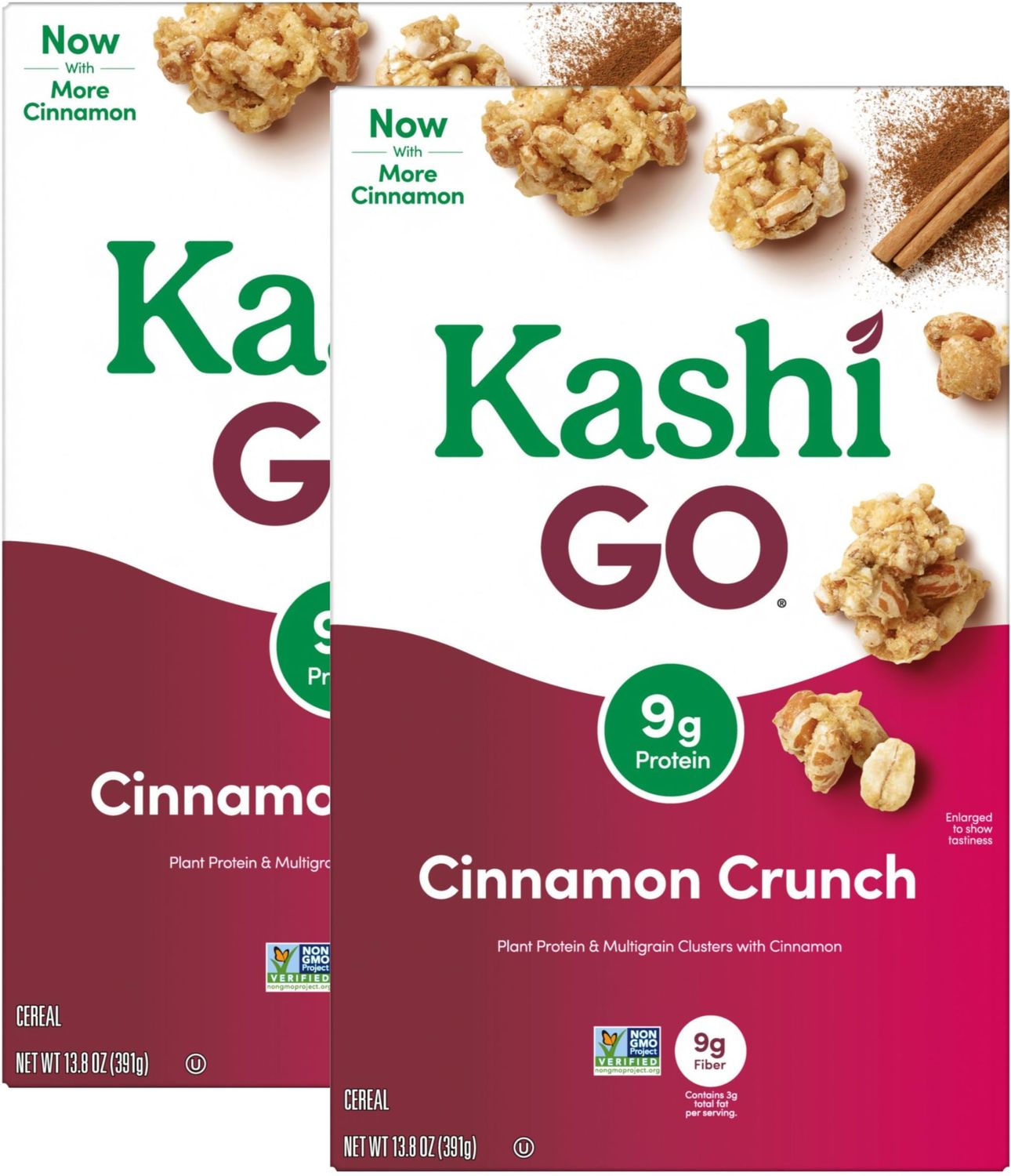 Kashi GOLEAN Crunch Cereal-13.8 Ounce (Pack of 2)