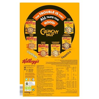 Kellogg's Crunchy Nut 460 G (Pack of 1)