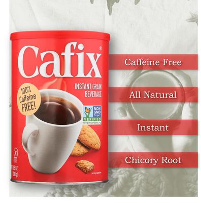Cafix All Natural Instant Coffee Substitute &amp; Alternative, 7.05oz (Pack of 1)