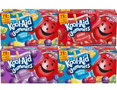 Kool-Aid Jammers Juice Drink Assorted Variety Pack - 6 Fl Oz - (40 Count) In Sanisco Packaging