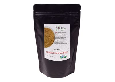 The Spice Hut Organic Moroccan Seasoning, Mediterranean Spice Blend Flavor for Meat/Vegetables/Chicken, 16 Oz