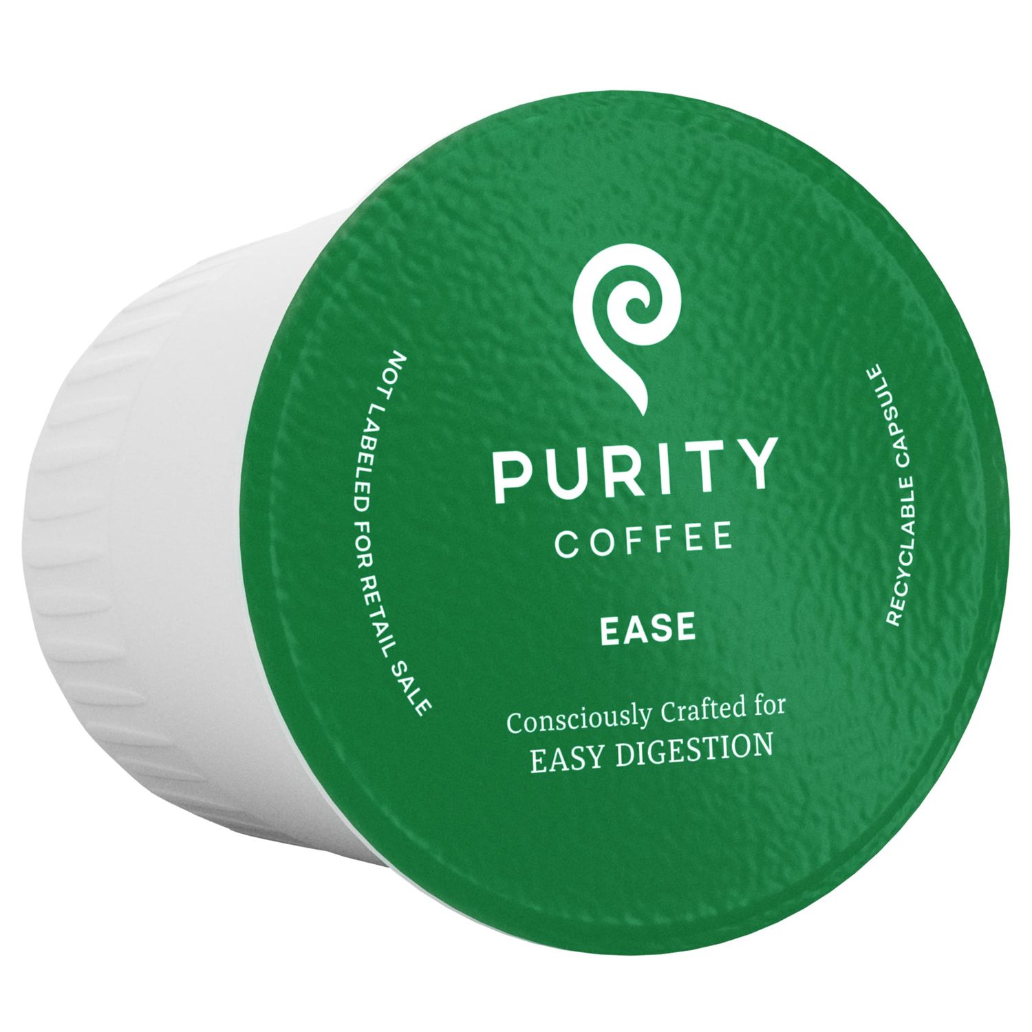 Purity Coffee EASE Dark Roast Low Acid Organic Coffee - USDA Certified Organic Specialty Grade Arabica Single-Serve Coffee Pods - Third Party Tested for Mold, Mycotoxins and Pesticides - 12 ct Box