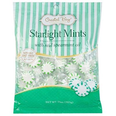 Coastal Bay Starlight Mints~Spearmint~10 ounce Bag (Pack of 3)