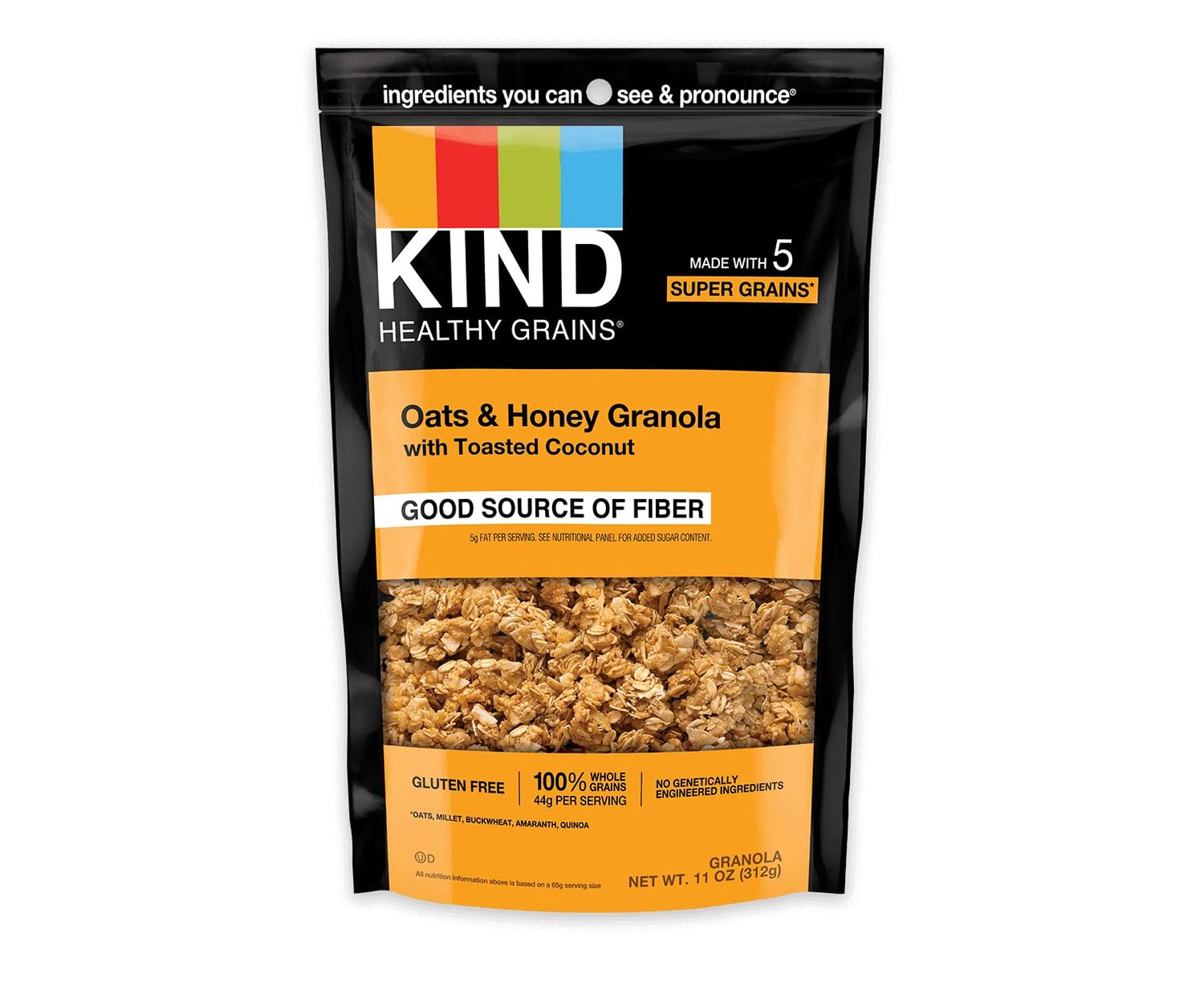 Kind, Granola Clusters, Oats And Honey, 11 Oz