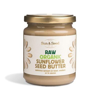 Sun Seed Raw Organic Nut Butters and Spreads - Gluten-Free and Keto Friendly - Ultra Nutritious and Healthy (250g) (Sunflower Seed Butter)