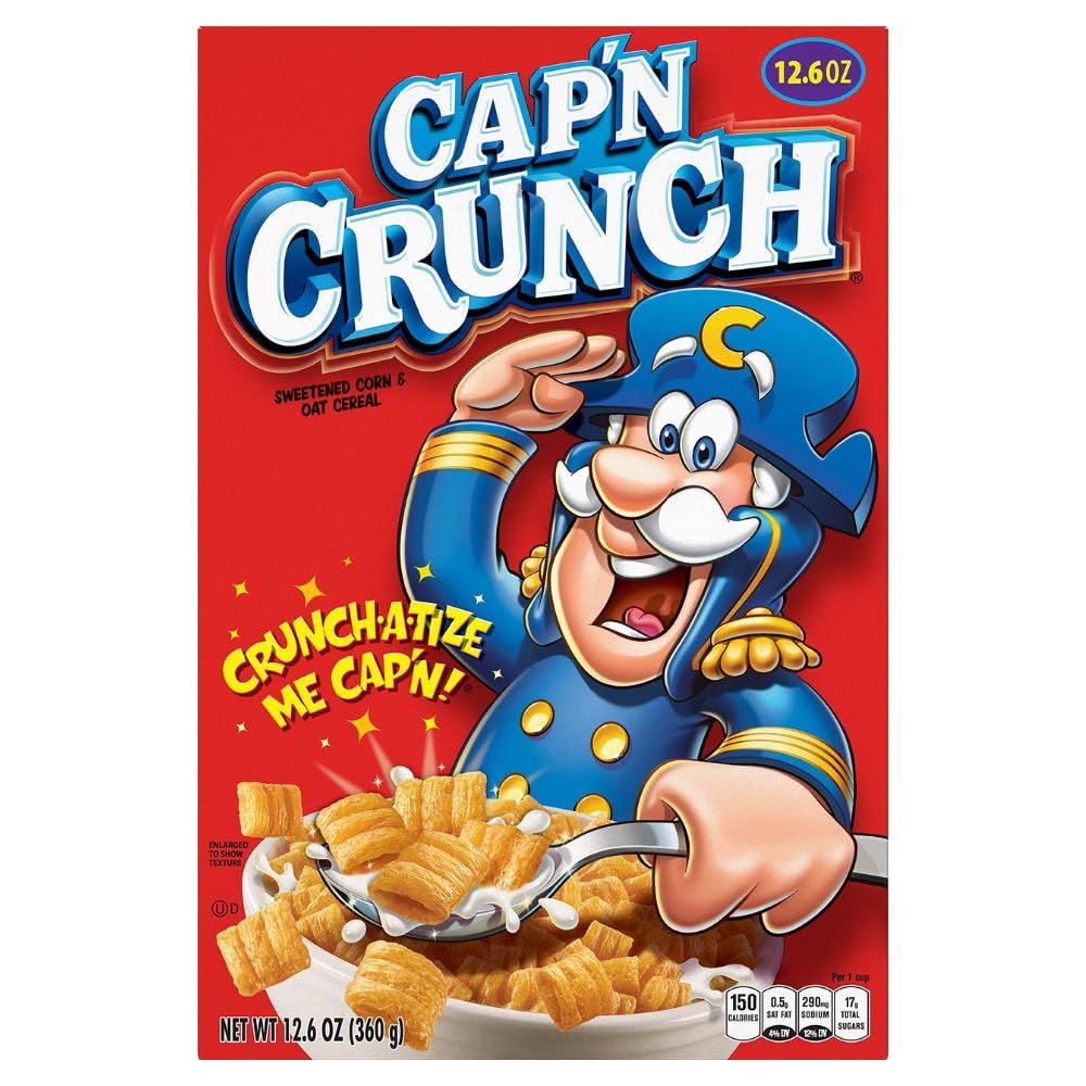 Quaker Captain Crunch Cereal, 12.6 Oz
