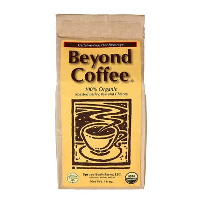 Beyond Coffee - Best Natural Caffeine Free Certified Organic Coffee Alternative - Coffee Substitute Beverage Made of a Healthy Blend of Roasted Chicory, Barley, and Rye