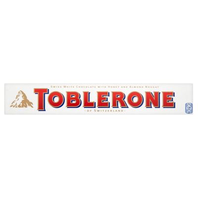 Toblerone White Chocolate Bar (20 X 100G)