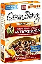 Grain Berry Whole Grain HONEY NUT Toasted Oats Cereal, with Antioxidants, 12 oz box (3 Pack), by Silver Palate3