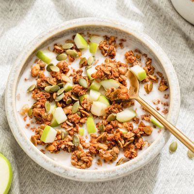 Purely Elizabeth Apple Walnut Keto Granola, Made with Nuts and Seeds, Grain-Free, Gluten-Free, Non-GMO (3 Ct, 8oz Bags)
