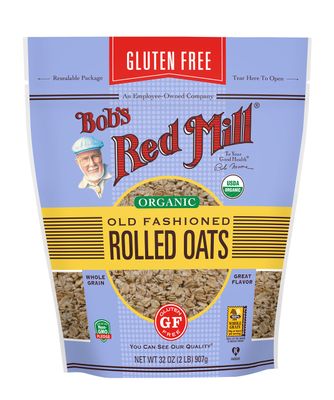 Bob&#39;s Red Mill Gluten Free Organic Extra Thick Rolled Oats, 32 Oz (4 Pack)