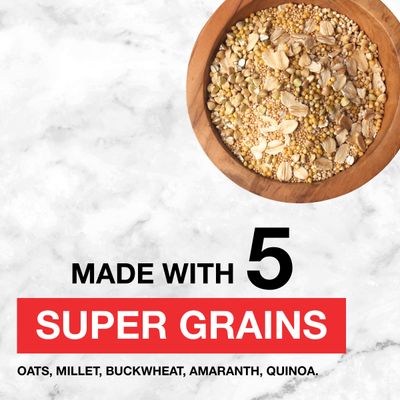 KIND Healthy Grains Clusters, Dark Chocolate Granola, Gluten Free, 10g Protein, 11 Ounce (Pack of 6)