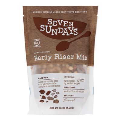 Seven Sundays, Muesli, Cocoa&amp;Coconut, Pack of 6, Size - 12 OZ, Quantity - 1 Case