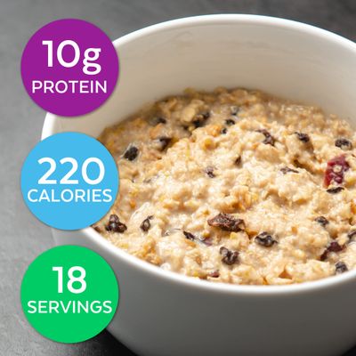 HMR Multigrain Hot Cereal | Hearty Breakfast or Snack | Supports Weight Management | Low Calorie Convenient Meal | 10g of Protein | 18 Count