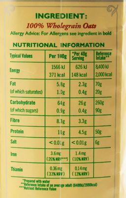 Flahavans Irish Porridge Oats (1.1 pound)