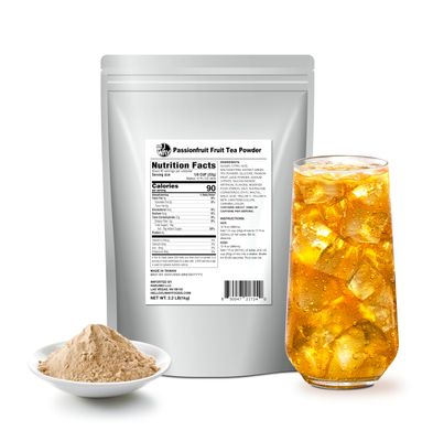 J WAY LOCAL FLAVOR J Way Passionfruit Milk Tea 2.2 Lb (1 Count), Powdered Instant Milk Tea Drink Mix, Serve Hot or Cold, Makes Blended Frappe Drinks