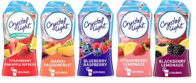 Crystal Light Liquid Water Enhancer Variety 5 each 1.62 fl oz bottles (5 Assorted Flavors)