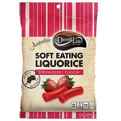 Darrell Lea Licorice Original Strawberry 7.0 OZ (Pack of 2)
